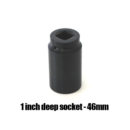 41 Mm Stecknuss 1" Antrieb - 6-kant, Dickwandig, Für Schlagwerkzeuge